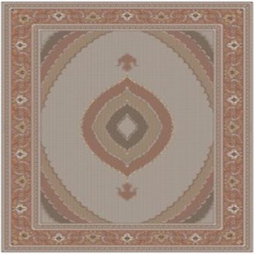 فرش ماشینی ماهی  1000 شانه ابریشم شمال